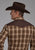 Roper Mens Guitar Applique Tobacco/Black Cotton Blend L/S Shirt