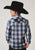 Roper Kids Boys 1973 Americana Plaid Grey Cotton Blend L/S Shirt