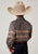 Roper Kids Boys 1965 Border Stripe Grey Cotton Blend L/S Shirt