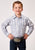 Roper Kids Boys 1966 Stripe Blue Cotton Blend L/S Shirt