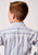 Roper Kids Boys 1966 Stripe Blue Cotton Blend L/S Shirt