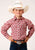 Roper Kids Boys Small Scale Plaid Red Multi Cotton Blend L/S Shirt