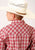 Roper Kids Boys Small Scale Plaid Red Multi Cotton Blend L/S Shirt