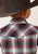 Roper Boys White Plaid Red Cotton Blend L/S Shirt