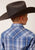 Roper Boys 55/45 Plaid Blue/White Cotton Blend L/S Shirt