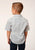 Roper Kids Boys 1626 Mini Floral Blue Cotton Blend S/S Shirt