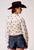 Roper Womens 1964 Vintage Floral Cream Cotton Blend L/S Shirt
