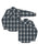 Roper Womens 1509 Large Scale Plaid Navy/Grey Cotton Blend L/S Shirt