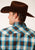 Roper Mens Arrow Plaid Brown 100% Cotton L/S Shirt