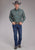 Roper Mens Dusk Paisley Blue/Brown 100% Cotton L/S Shirt