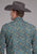 Roper Mens Dusk Paisley Blue/Brown 100% Cotton L/S Shirt