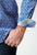 Roper Mens 1932 Skies Tie Blue 100% Cotton Btn L/S Shirt