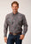 Roper Mens Old Time Paisley Multi-Color 100% Cotton L/S Shirt