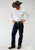 Roper Mens Solid Color White 100% Cotton L/S Shirt