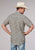 Roper Mens Sketchy Paisley Brown 100% Cotton S/S Shirt