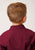 Roper Kids Boys Black Solid Fill Wine 100% Cotton L/S Shirt