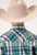 Roper Boys Ocean Plaid Blue 100% Cotton L/S Shirt