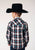 Roper Boys West Plaid Black 100% Cotton L/S Shirt