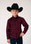 Roper Boys Four Leaf Foulard Red 100% Cotton L/S Shirt