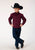 Roper Boys Four Leaf Foulard Red 100% Cotton L/S Shirt