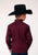 Roper Boys Four Leaf Foulard Red 100% Cotton L/S Shirt