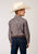 Roper Boys Kids Blue 100% Cotton Country Paisley BD L/S Button Shirt