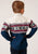 Roper Kids Boys Blue 100% Cotton L/S Shirt