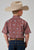 Roper Kids Boys 1896 Vintage Paisley Red 100% Cotton S/S Shirt