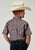 Roper Boys Paisley Stretch Red Cotton Blend S/S Shirt