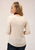 Roper Womens Wild White Poly/Rayon L/S T-Shirt