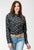 Roper Womens 1897 Ombre Aztec Black 100% Cotton L/S Shirt