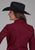 Roper Womens 2162 Black Fill Poplin Red 100% Cotton L/S Shirt
