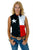 Roper Womens Texas Star Flag Navy/Red 100% Cotton S/L Shirt