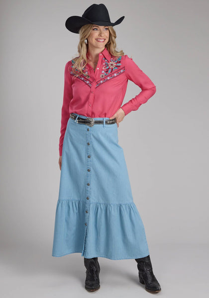 【BAON】Roet Frill Check Banding Long Skirt Carball Back Slit Checkered Banding Long Skirt - hijjoo | 60