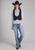 Roper Womens Fitted Mini Corduroy Black 100% Cotton Vest