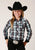 Roper Girls Dusk Dobby Black 100% Cotton L/S Shirt