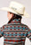 Roper Kids Girls 1898 Aztec Stripe Red 100% Cotton L/S Shirt