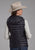Roper Womens Down Proof Coated Black 100% Nylon Softshell Vest