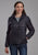 Roper Womens Parachute Down Fill Black 100% Nylon Softshell Jacket