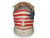 Roper Kids Unisex USA Flag Heel Fabric Hang Loose Moc Oxford Shoes