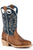 Roper Boys Ride Em Cowboy Tan Leather Cowboy Boots