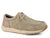 Roper Mens Clearcut Low Tan Canvas Slip-On Shoes