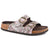 Roper Womens Delilah Brown Faux Leather Embossed Floral Sandals Shoes