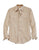 Tin Haul Mens Aztec Allover Print White 100% Cotton L/S Shirt