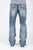 Tin Haul Mens Regular Joe Deco Stitch Blue 100% Cotton Jeans