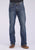 Tin Haul Mens 1660 Jagger X Back Pkt Blue 100% Cotton Jeans