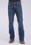 Tin Haul Mens 1661 Jagger Stretch Blue Cotton Blend 2 Tone Jeans