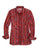 Tin Haul Womens Aztec Stripe Red 100% Cotton L/S Shirt