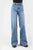 Tin Haul Womens Claire Angled Side Seam Blue Cotton Blend Jeans