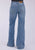 Tin Haul Womens 870 Claire Side Yokes Blue Cotton Blend Jeans